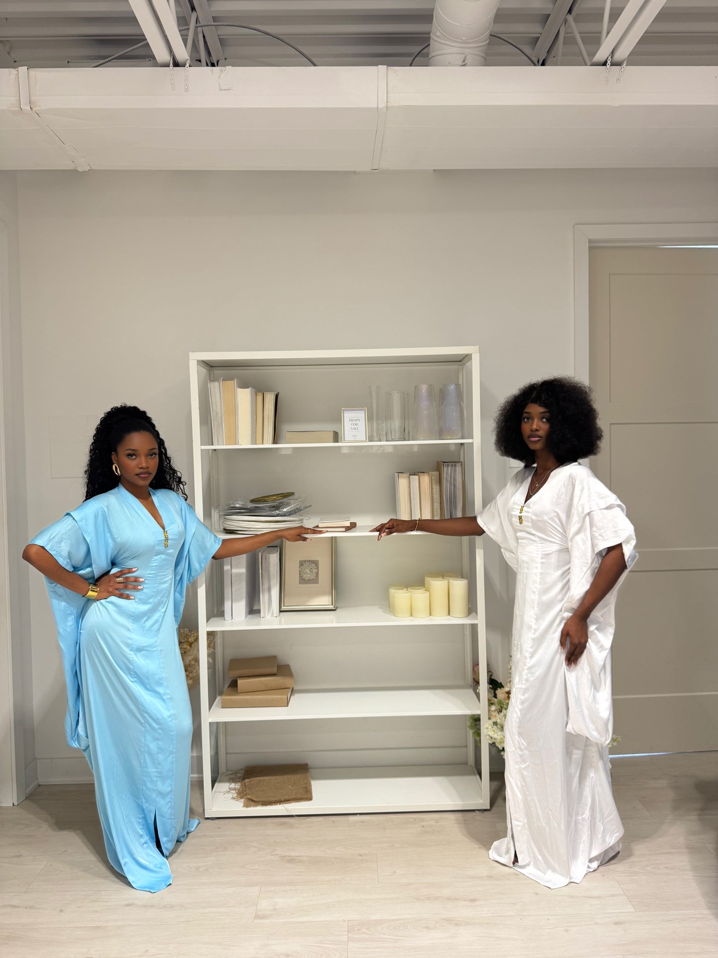 Boubou en soie "Akan"
