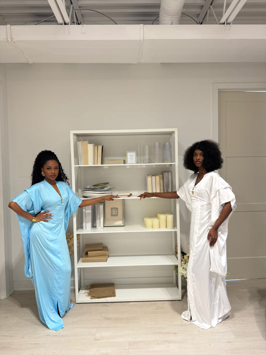 Boubou en soie "Akan"