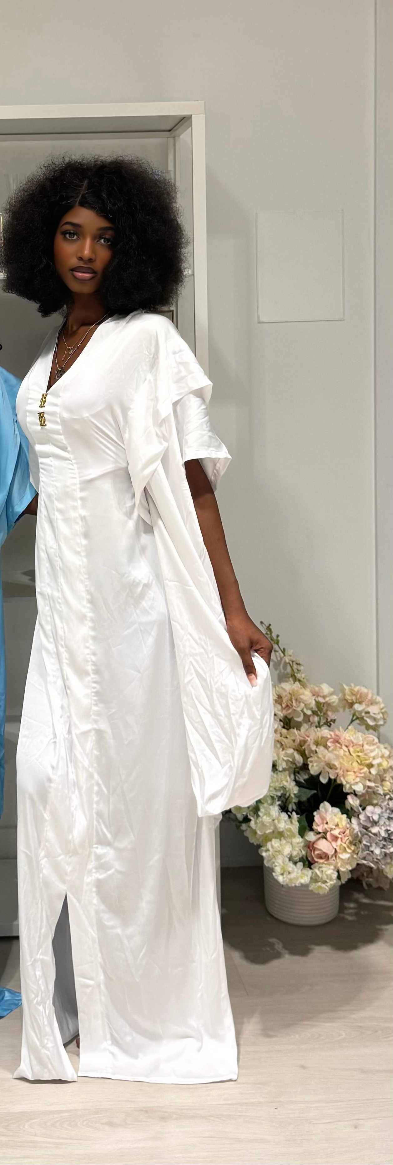 Boubou en soie "Akan"